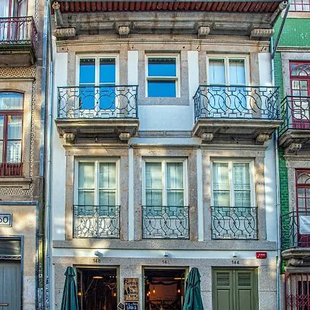 Downtown Rua Flores Apartmán Porto